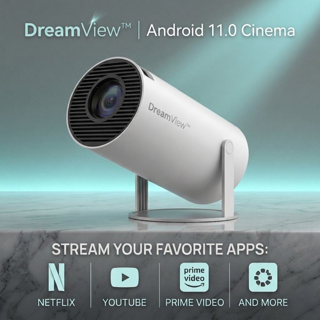 DreamView™ smart projector