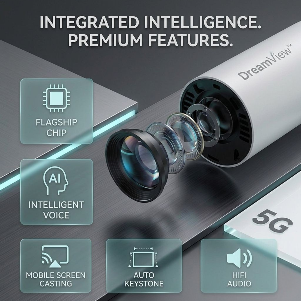 DreamView™ smart projector